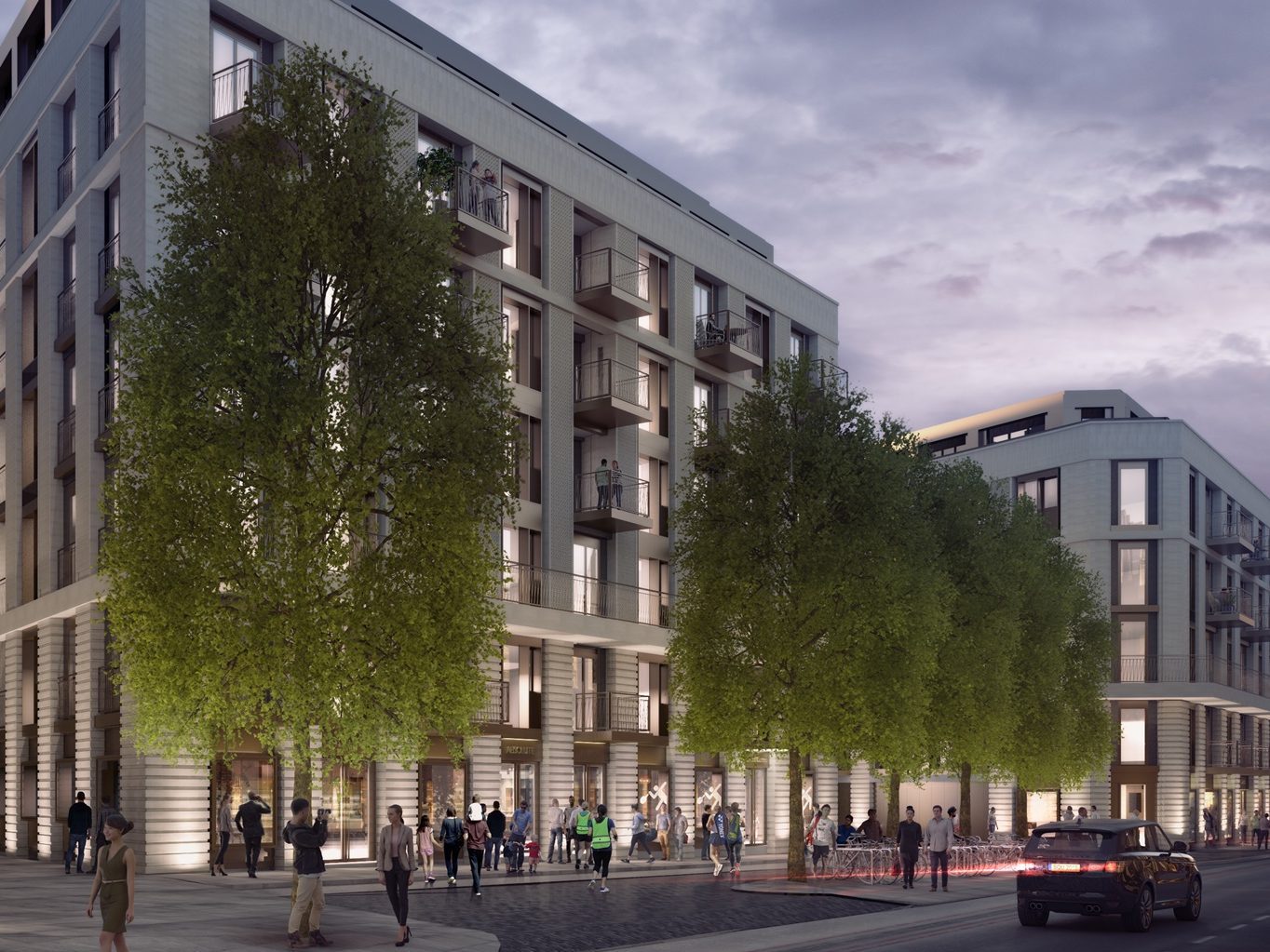 Chelsea Barracks Cornelius UK Ltd specialists in glazing services